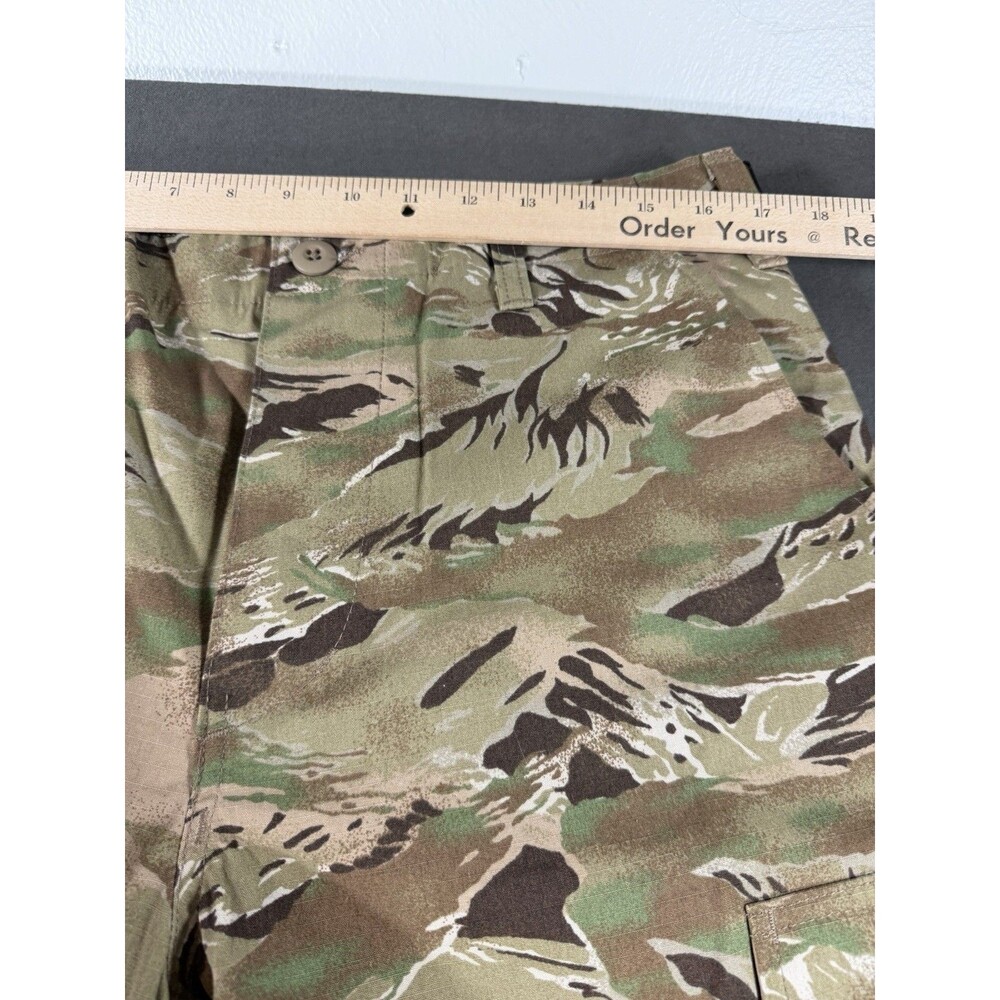 Tru-Spec Tiger Stripe Camo BDU Cargo Pants Men Medium Regular Military Army - Picture 7 of 9